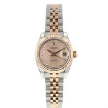 Thumbnail von Rolex Lady-Datejust 26 Steel/Everose Jubilee Pink Logo Diamond Diamond Dial