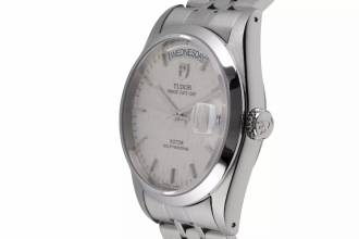 Thumbnail von Tudor Prince Date Day Linen Dial Edelstahl Automatik Herren Ref. 76200