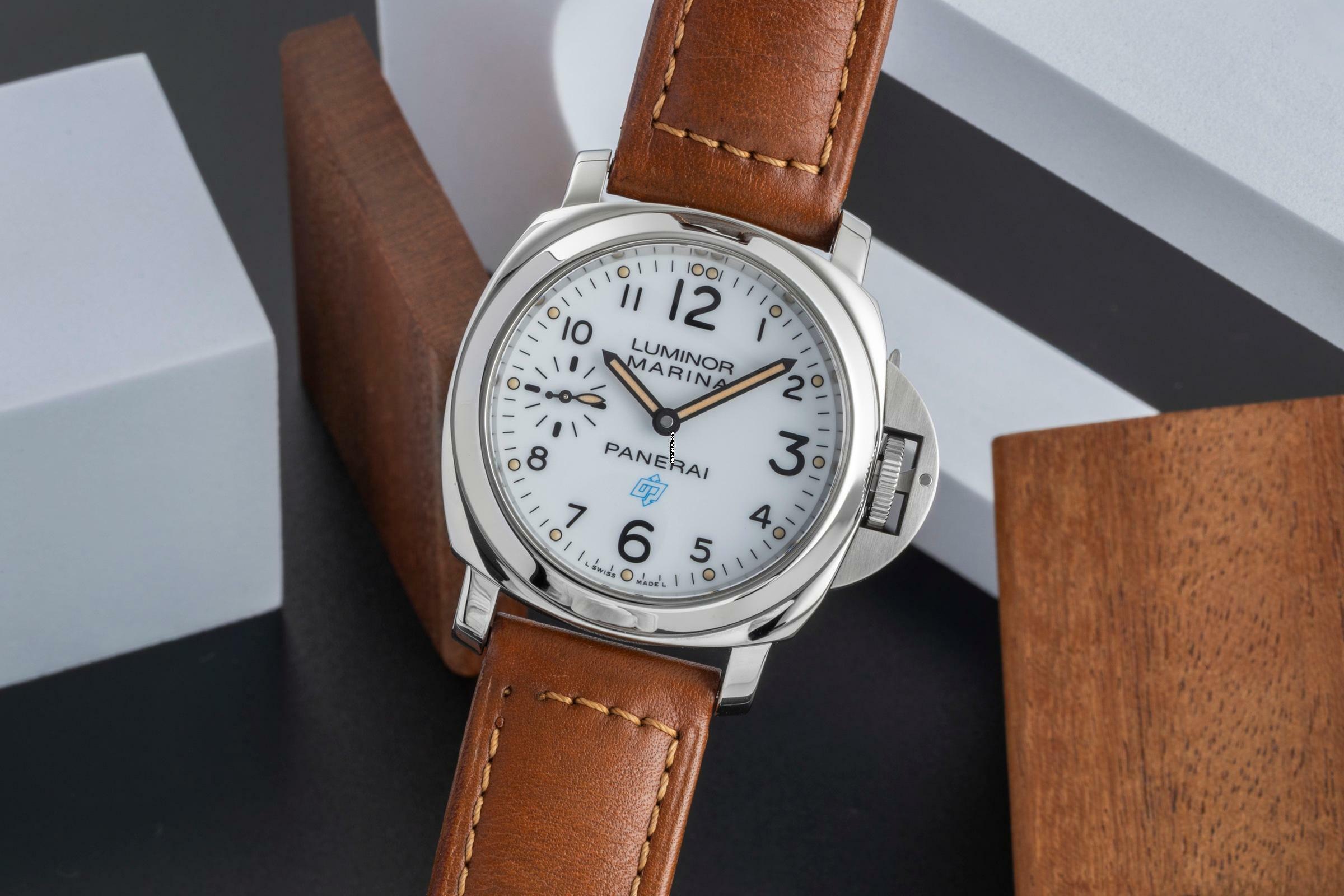 Panerai Luminor Marina Automatic Logo 3 Days Handaufzug Ref. PAM00778 B&P 2018