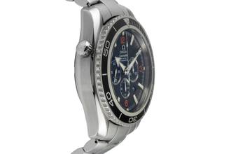 Thumbnail von Omega Seamaster Planet Ocean Chronograph Stahl Automatik Ref. 2210.51.00 Papiere