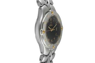 Thumbnail von Ebel Sportwave Stahl / Gold Damenuhr Datum Ref. E6087621