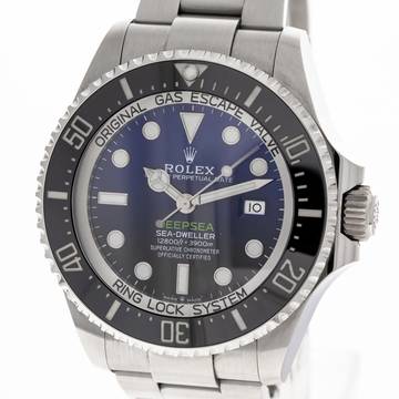  Rolex Sea-Dweller Deepsea Blue 44 – 126660 – like NEW – 12/2020 Full Set 
