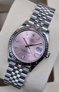  Rolex Datejust 31 31mm 278274-0014 Pink Dial Jubilee Unworn/New Condition 11-2025 