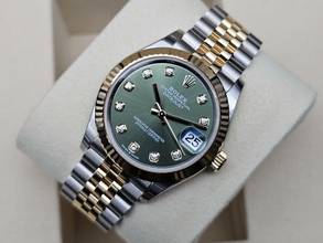 Thumbnail von Rolex Datejust 31 31mm 278273 Jubilee Green Diamond dial Unworn/New Condition Full Set 10/2025