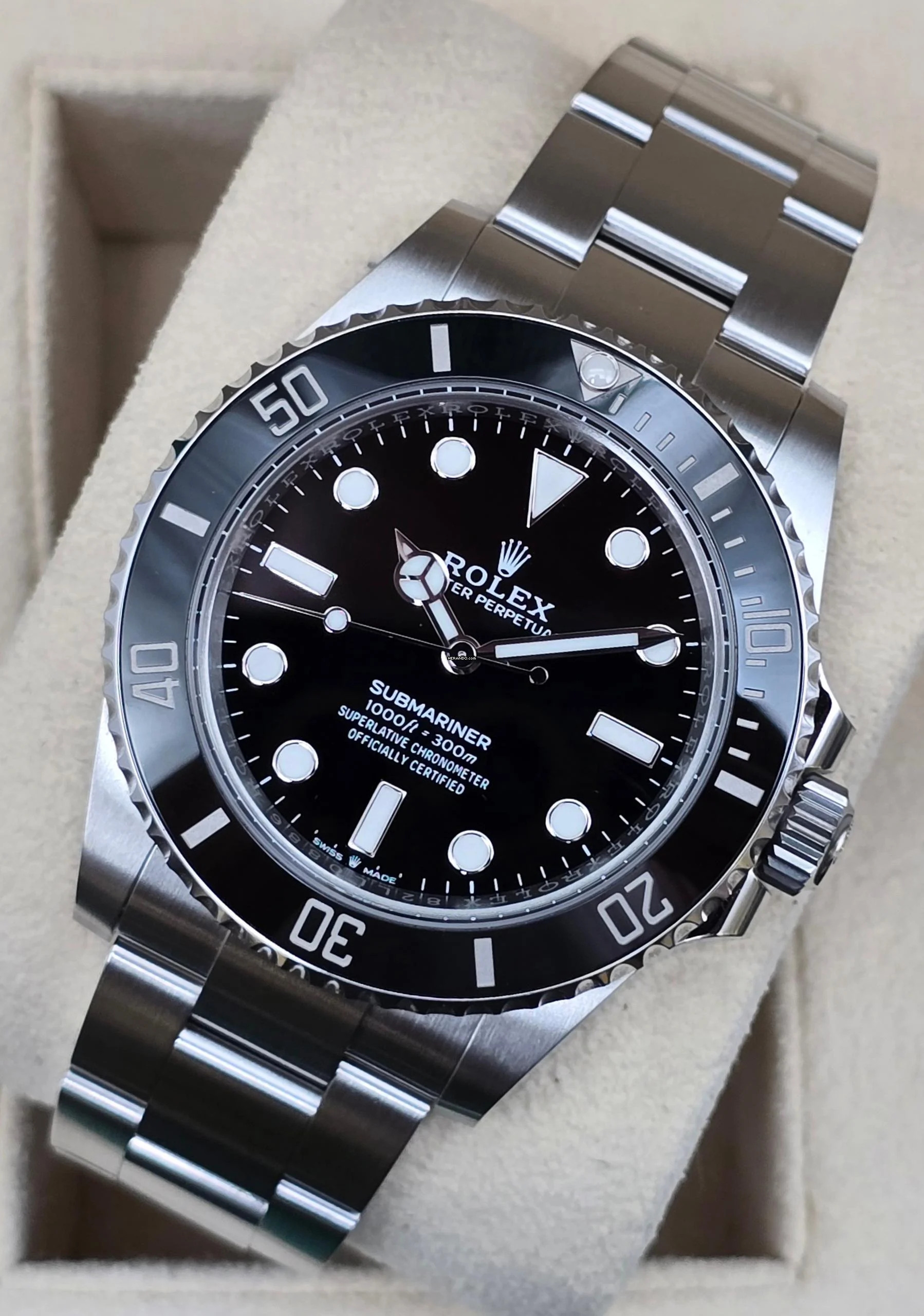Rolex Submariner (No Date) 41mm 124060 Chronometer Like New Condition Full Set 1-2023