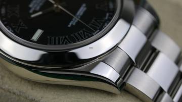 Thumbnail von Rolex Datejust II Steel - Black Roma - like New LC100 - Fullset - 2014