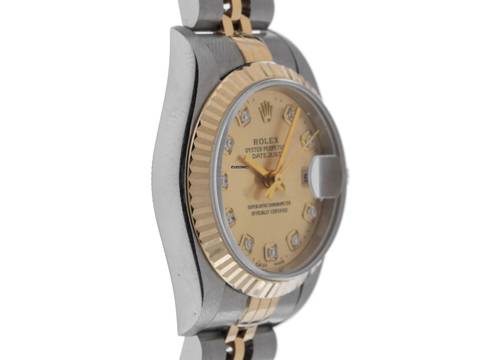  Rolex Lady-Datejust Ref.69173 2001 Full Set sehr gut Vintage 