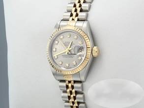 Thumbnail von Rolex Lady-Datejust Edelstahl Gelbgold 750 Diamanten Automatik Gold Stahl Stainless Steel 18kt Yellow Gold Jubilé-band Chronometer Oyster