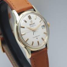 Thumbnail von Omega Constellation Chronometer Crosshair Cal.561 Gold 14K/585 Box+Papiere