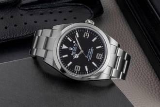 Thumbnail von Rolex Explorer 39 Oyster Perpetual Edelstahl Automatik Ref. 214270 B&P 2014