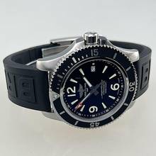 Thumbnail von Breitling Superocean 44 Automatic A17367 Stahlgehäuse Kautschuk plus Stahlarmband ZB schwarz Full Set plus Original Breitling Stahlarmband