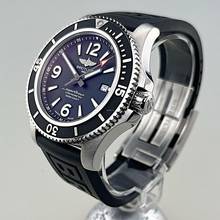 Thumbnail von Breitling Superocean 44 Automatic A17367 Stahlgehäuse Kautschuk plus Stahlarmband ZB schwarz Full Set plus Original Breitling Stahlarmband