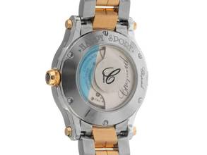 Thumbnail von Chopard Happy Sport Diamanten Perlmutt Ref.278573-6019 2025 Full Set Ungetragen Happy Sport Diamanten Perlmutt