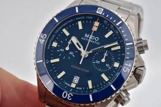Thumbnail von Mido Ocean Star Diver Chronograph Blue Titanium M026.627.44.041.00
