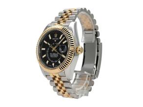 Thumbnail von Rolex Sky-Dweller Edelstahl / Gelbgold Ref. 326933 Jubile-Band Schwarz