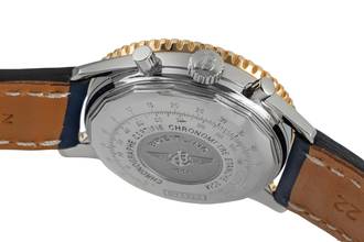 Thumbnail von Breitling Old Navitimer Chronograph Stahl / Gold Automatik Herrenuhr Ref D13322