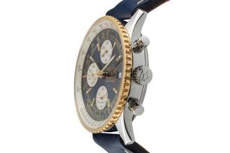 Thumbnail von Breitling Old Navitimer Chronograph Stahl / Gold Automatik Herrenuhr Ref D13322
