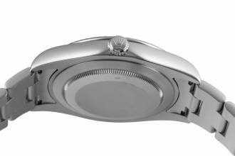 Thumbnail von Rolex Datejust II Stahl / Weissgold Black Roman Dial Automatik Ref. 116334 B&P