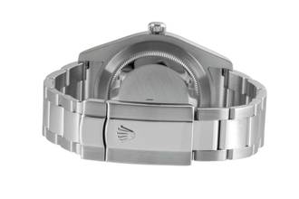 Thumbnail von Rolex Datejust II Stahl / Weissgold Black Roman Dial Automatik Ref. 116334 B&P