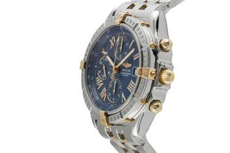 Thumbnail von Breitling Crosswind Chronograph Stahl / Gold Automatik Herrenuhr B13055