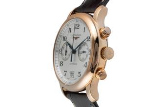Thumbnail von Longines Master Collection 18k Rotgold Chronograph Ref. L2.669.8.78.3 B&P 2019