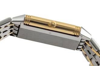 Thumbnail von Jaeger-LeCoultre Reverso Lady Stahl / Gold Quarz Damenuhr Ref. 140.252.5