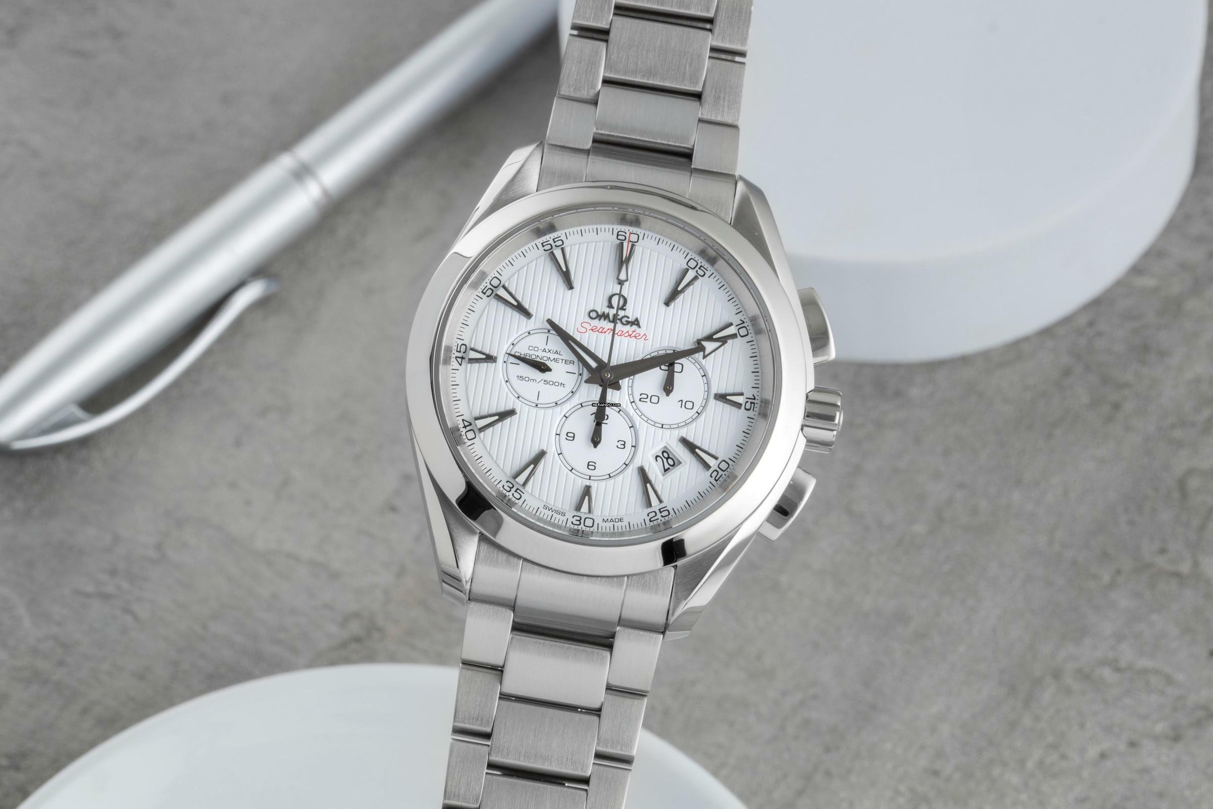 Omega Seamaster Aqua Terra Chronograph Automatik Herrenuhr 231.10.44.50.04.001