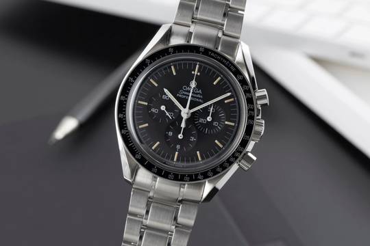  Omega Speedmaster Professional Moonwatch Chronograph Stahl Handaufzug Ref. 3590.50.00 