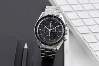 Thumbnail von Omega Speedmaster Professional Moonwatch Chronograph Stahl Handaufzug Ref. 3590.50.00