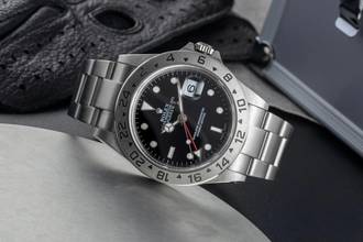 Thumbnail von Rolex Explorer II Black Dial Edelstahl Automatik Herrenuhr Ref. 16570 K-Serie