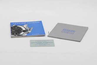 Thumbnail von Panerai Luminor Marina Automatic Edelstahl Automatik Herrenuhr Ref. PAM00086 Papiere 2001