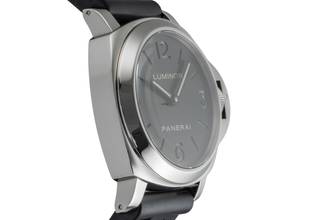 Thumbnail von Panerai Luminor Base Handaufzug Edelstahl Herrenuhr Ref. PAM00112