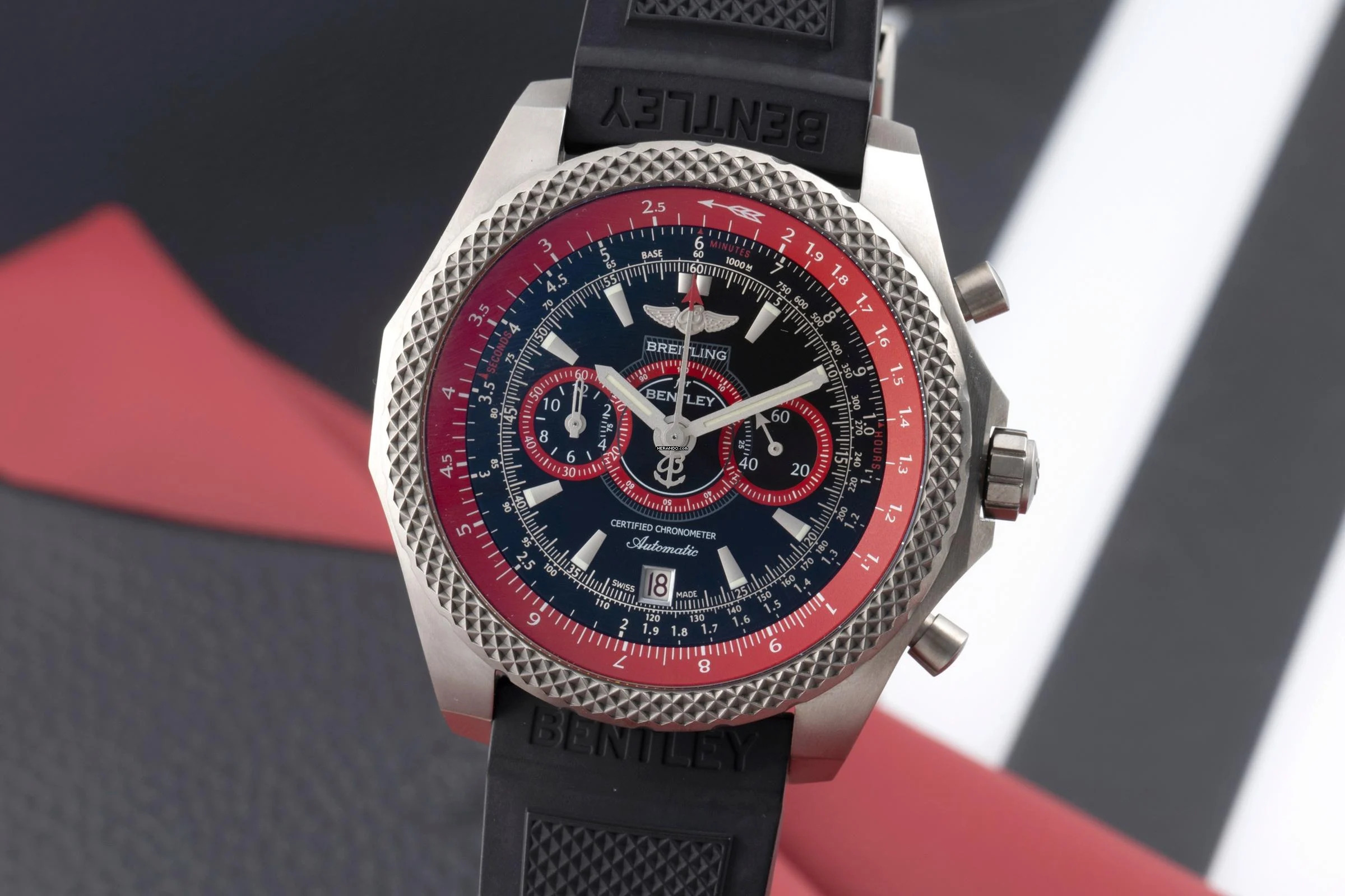 Breitling Bentley Supersports Light Body Titan Ref. E27365 Box & Papiere 2016