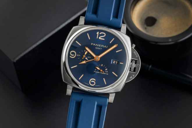  Panerai Luminor Due GMT Power Reserve Titan Automatik Ref. PAM00964 B&P 2019 