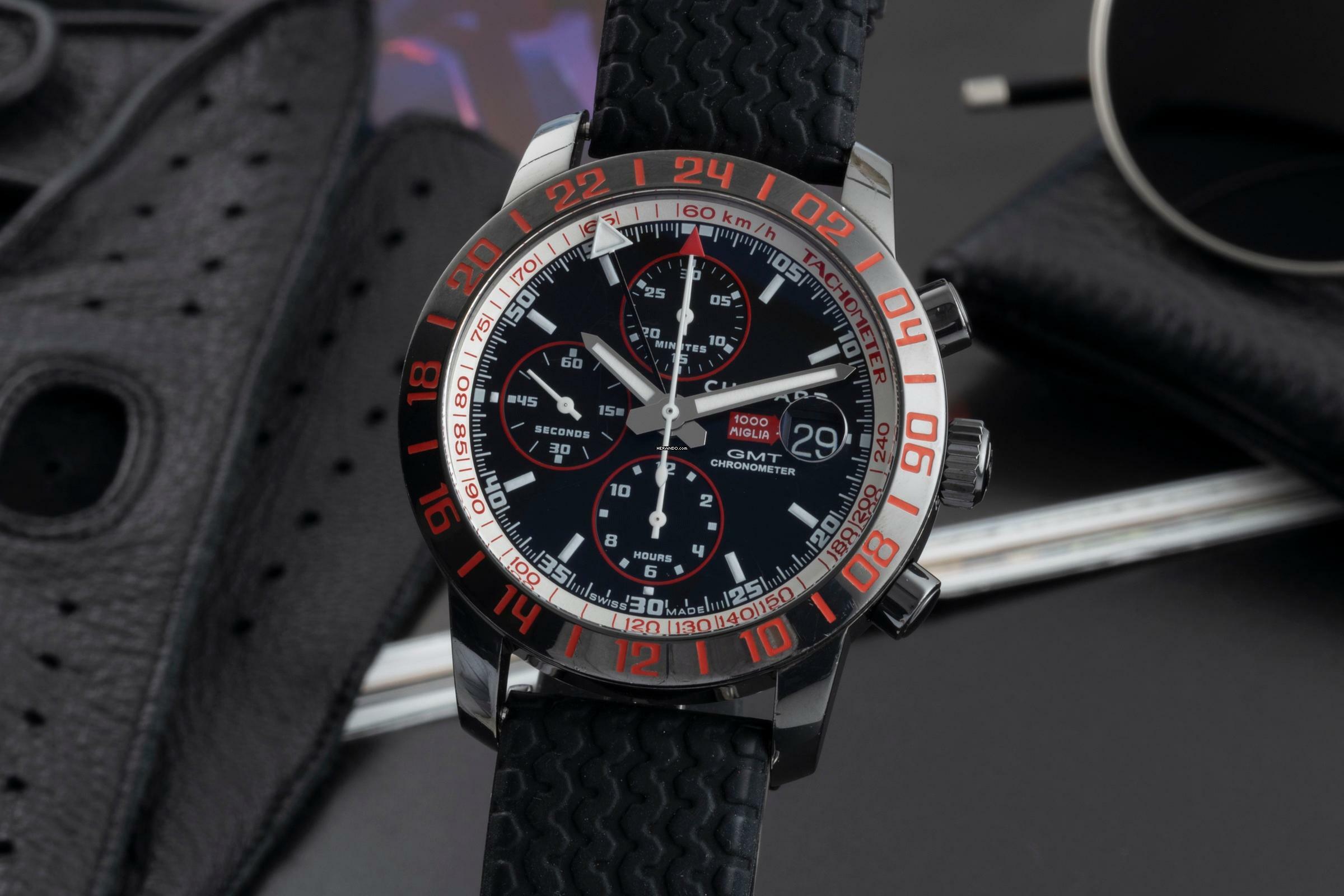 Chopard Mille Miglia Speed Black 2 Chronograph Stahl Automatik Ref. 168992-3004