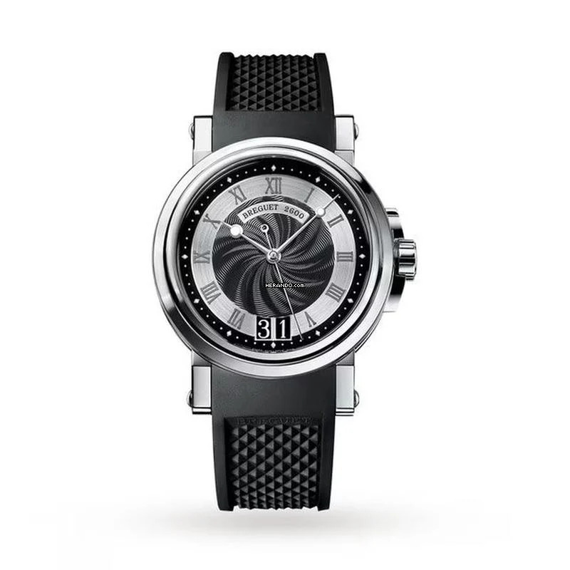 Breguet Marine II 39mm Black Dial - 5817ST/92/V8 2008