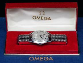 Thumbnail von Omega Classic RARE 1940'S 36MM CALATRAVA WITH STUNNING MIRROR DIAL VINTAGE 2489