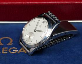 Thumbnail von Omega Classic RARE 1940'S 36MM CALATRAVA WITH STUNNING MIRROR DIAL VINTAGE 2489