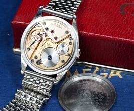 Thumbnail von Omega Classic RARE 1940'S 36MM CALATRAVA WITH STUNNING MIRROR DIAL VINTAGE 2489