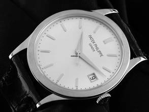 Thumbnail von Patek Philippe Calatrava Ref.5296G-010 2016 Full Set wie Neu Vintage Calatrava 18kt Weißgold Faltschließe