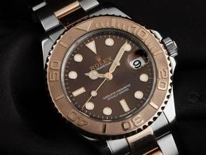 Thumbnail von Rolex Yacht-Master 37 Medium Ref.268621 2019 Full Set Ungetragen Yacht-Master Medium Stahl 18kt Roségold Everose Stahl schokobraun