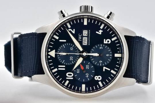  IWC Fliegeruhr Chronograph Fliegerchronograph Pilot Chronograph 3777 Le Petit Prince Service 2025 