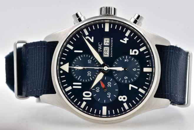  IWC Fliegeruhr Chronograph Fliegerchronograph Pilot Chronograph 3777 Le Petit Prince Service 2025 