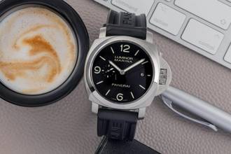Thumbnail von Panerai Luminor Marina 1950 3 Days Automatic Stahl Automatik Herrenuhr Ref. PAM00328