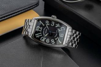 Thumbnail von Franck Muller Casablanca Automatik Edelstahl Herrenuhr Ref. 2852 Klassiker