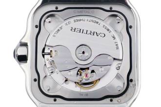 Thumbnail von Cartier Santos Stahl / Gold Automatik Herrenuhr Ref. W2SA0009 Box & Papiere