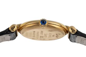 Thumbnail von Cartier Colisée must de Cartier Lady Vermeil 925 Silber Damenuhr Ref. 590002