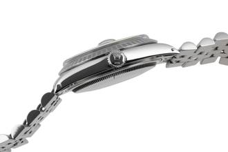 Thumbnail von Rolex Datejust 36 Silver Tapestry Dial Edelstahl Automatik Herrenuhr Ref. 16030