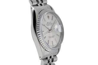 Thumbnail von Rolex Datejust 36 Silver Tapestry Dial Edelstahl Automatik Herrenuhr Ref. 16030