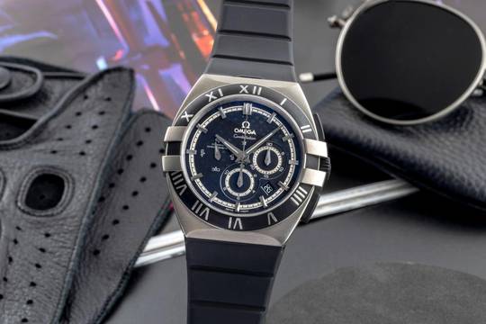  Omega Constellation Double Eagle Chronograph Automatik Ref. 121.92.41.50.01.001 